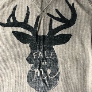 Fall for me Deer American Eagle long sleeve shirt